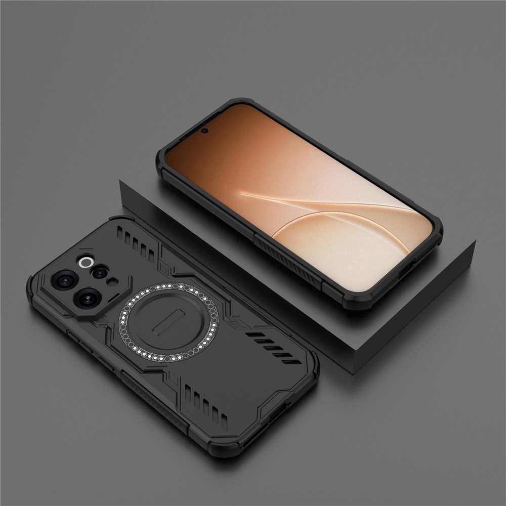 Üreges, tartós burkolat MagSafe-val a Vivo V70 5G-n - fekete