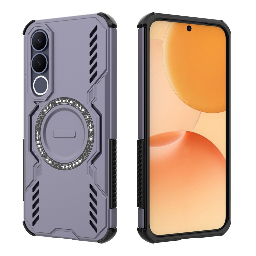 Üreges, tartós burkolat MagSafe-val a Vivo V70 FE 5G készülékre - lila