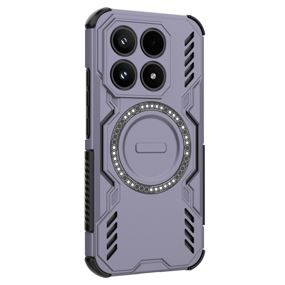 Üreges, tartós borítás MagSafe-vel Xiaomi 17 - lila