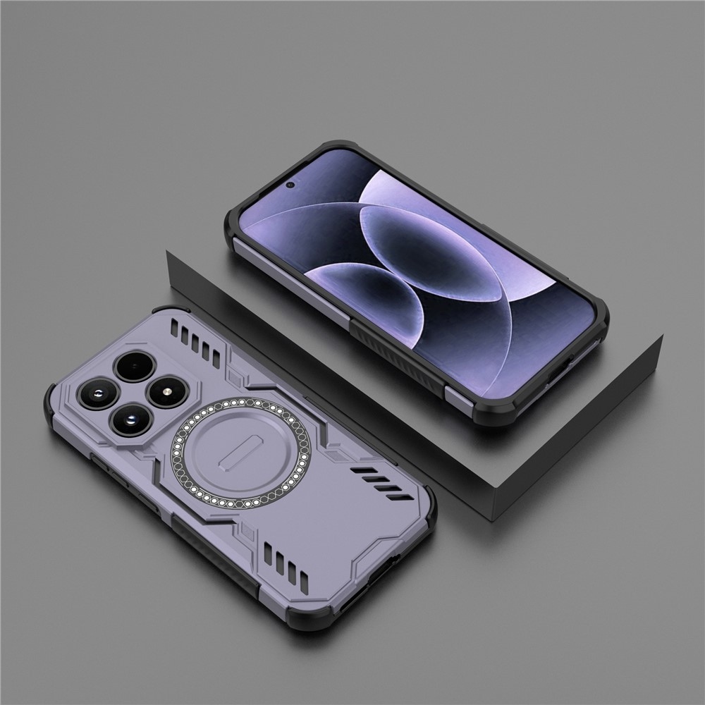 Üreges, tartós borítás MagSafe-vel Xiaomi 17 - lila