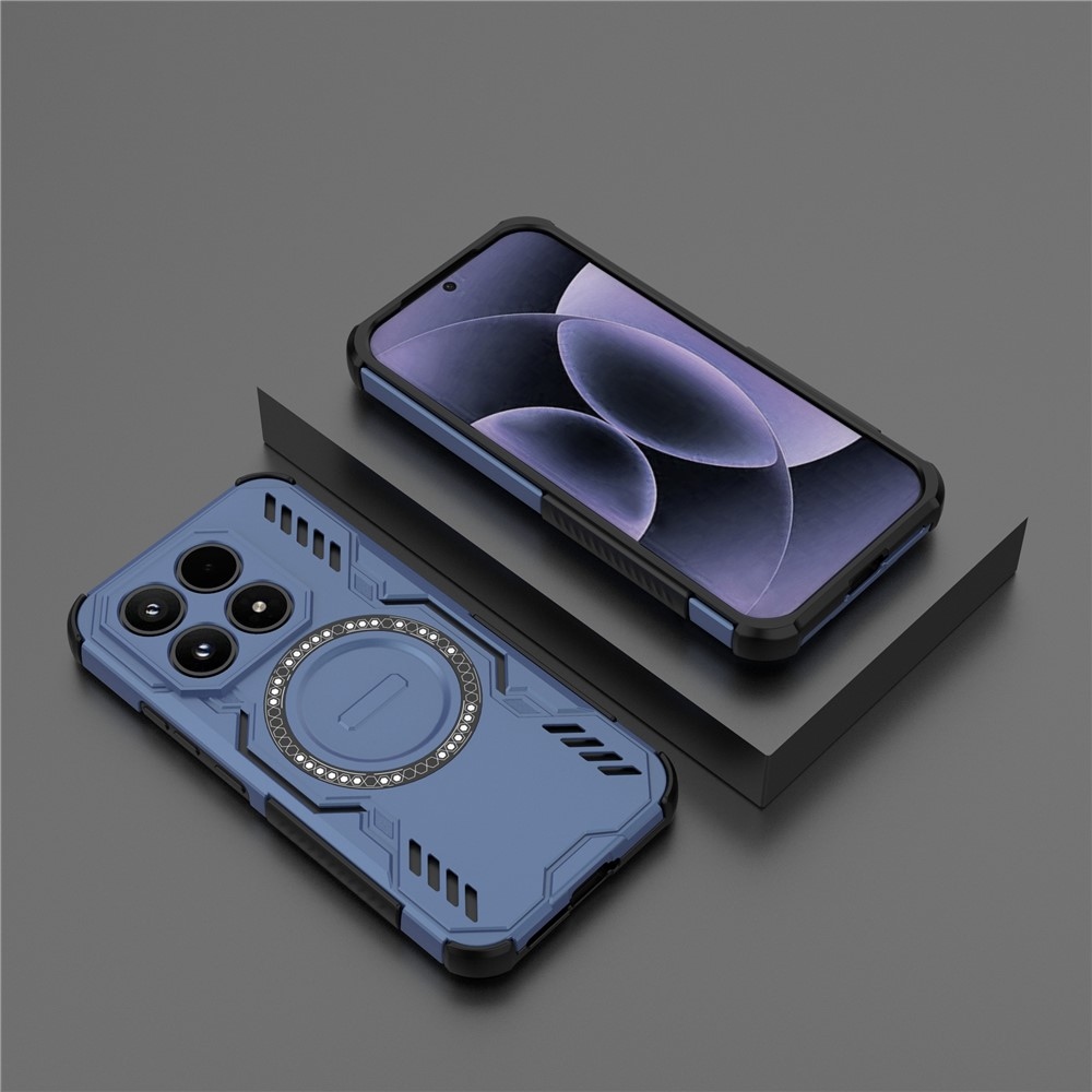 Üreges, tartós védőburkolat MagSafe-vel a Xiaomi 17-hez - kék