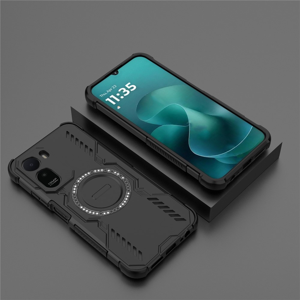 Üreges, tartós borítás MagSafe-vel a Xiaomi Redmi A7 Pro-ra - fekete