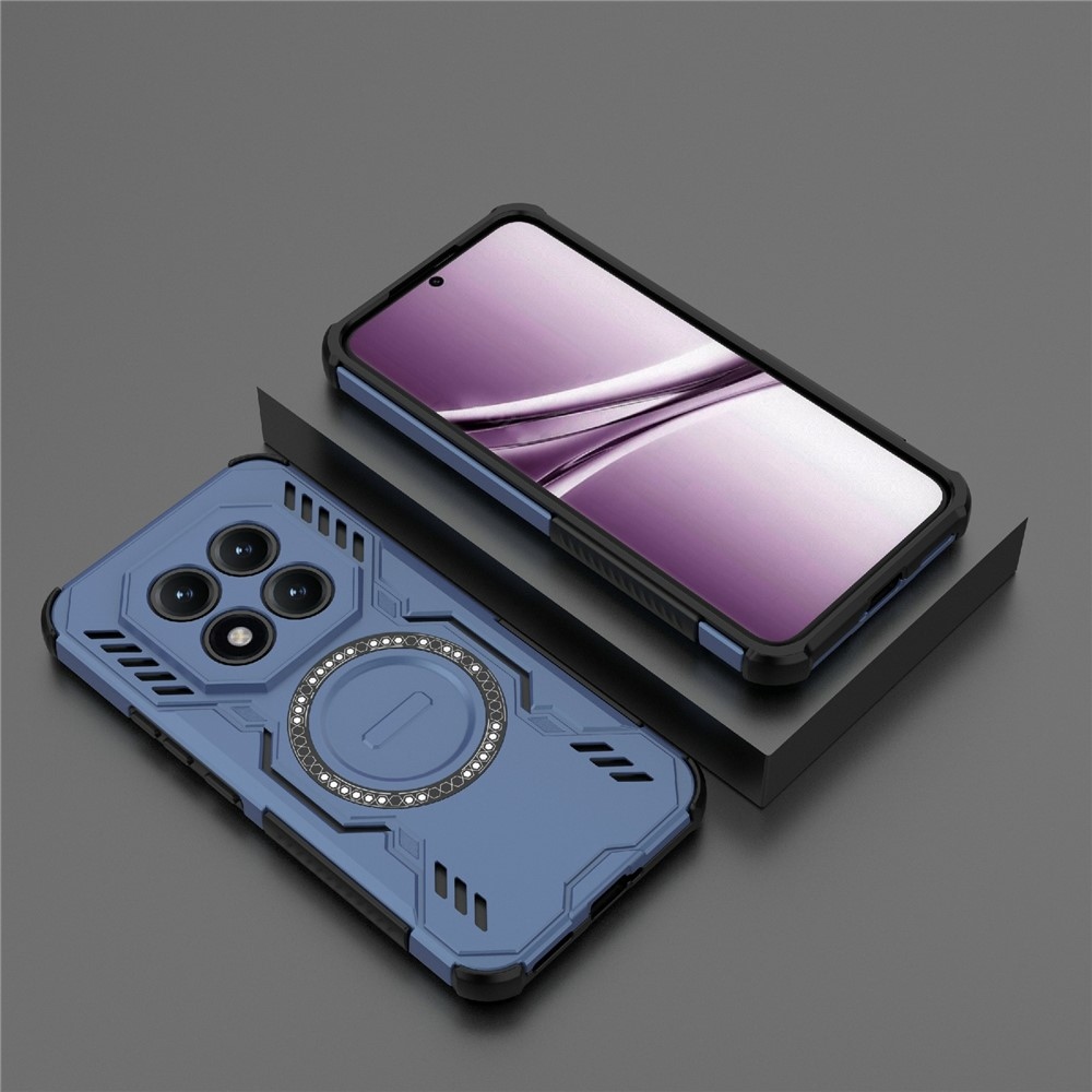 Üreges tartós védőburkolat MagSafe-vel Xiaomi Redmi Note 15 Pro+ 5G/Xiaomi Poco M8 Pro 5G - kék