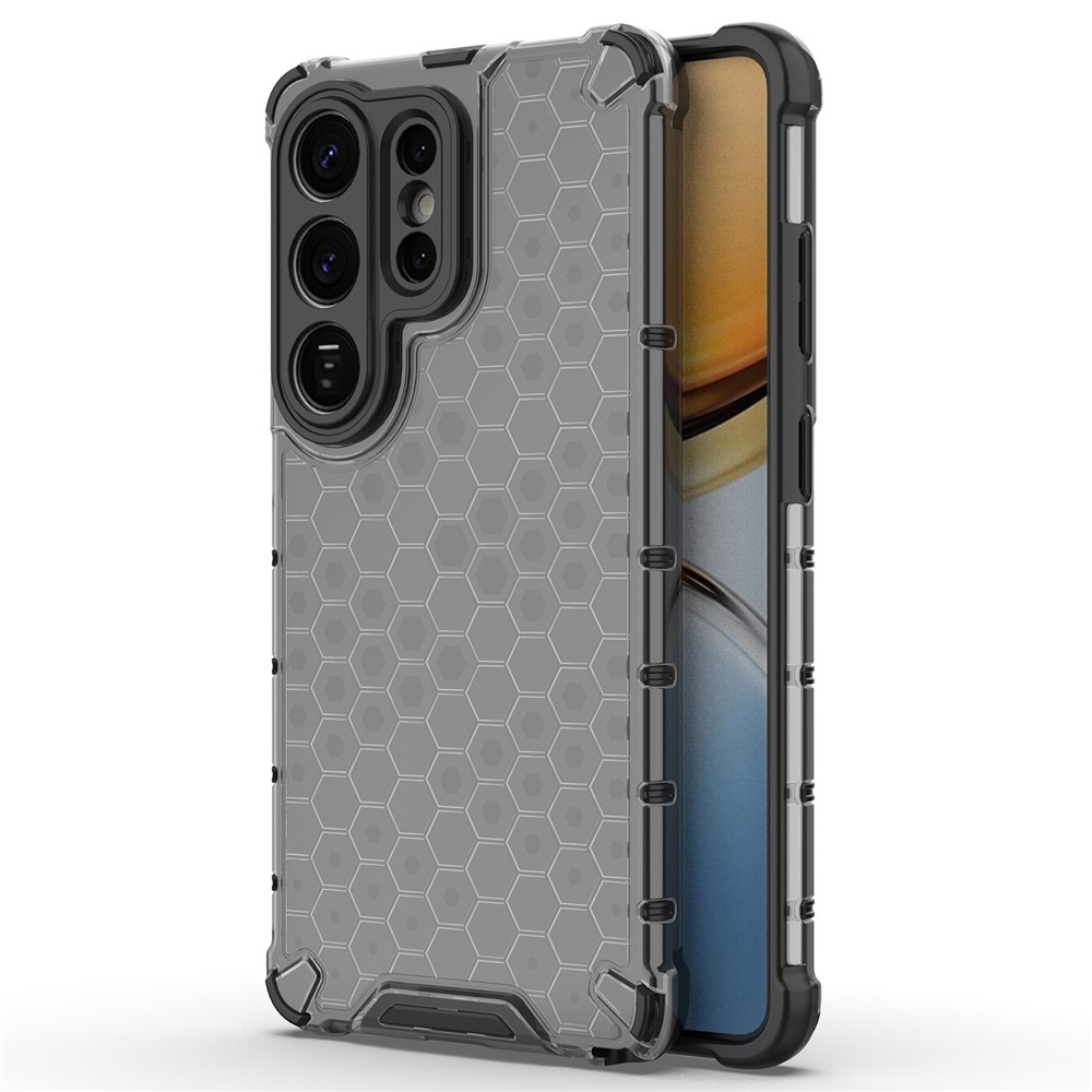 Mézédes tartós borító Samsung Galaxy S26 Ultra készülékhez - fekete