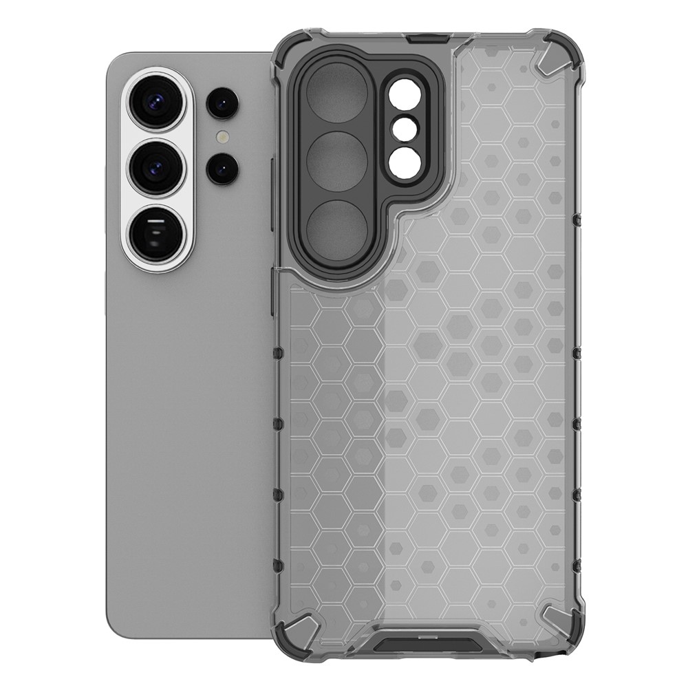 Mézédes tartós borító Samsung Galaxy S26 Ultra készülékhez - fekete