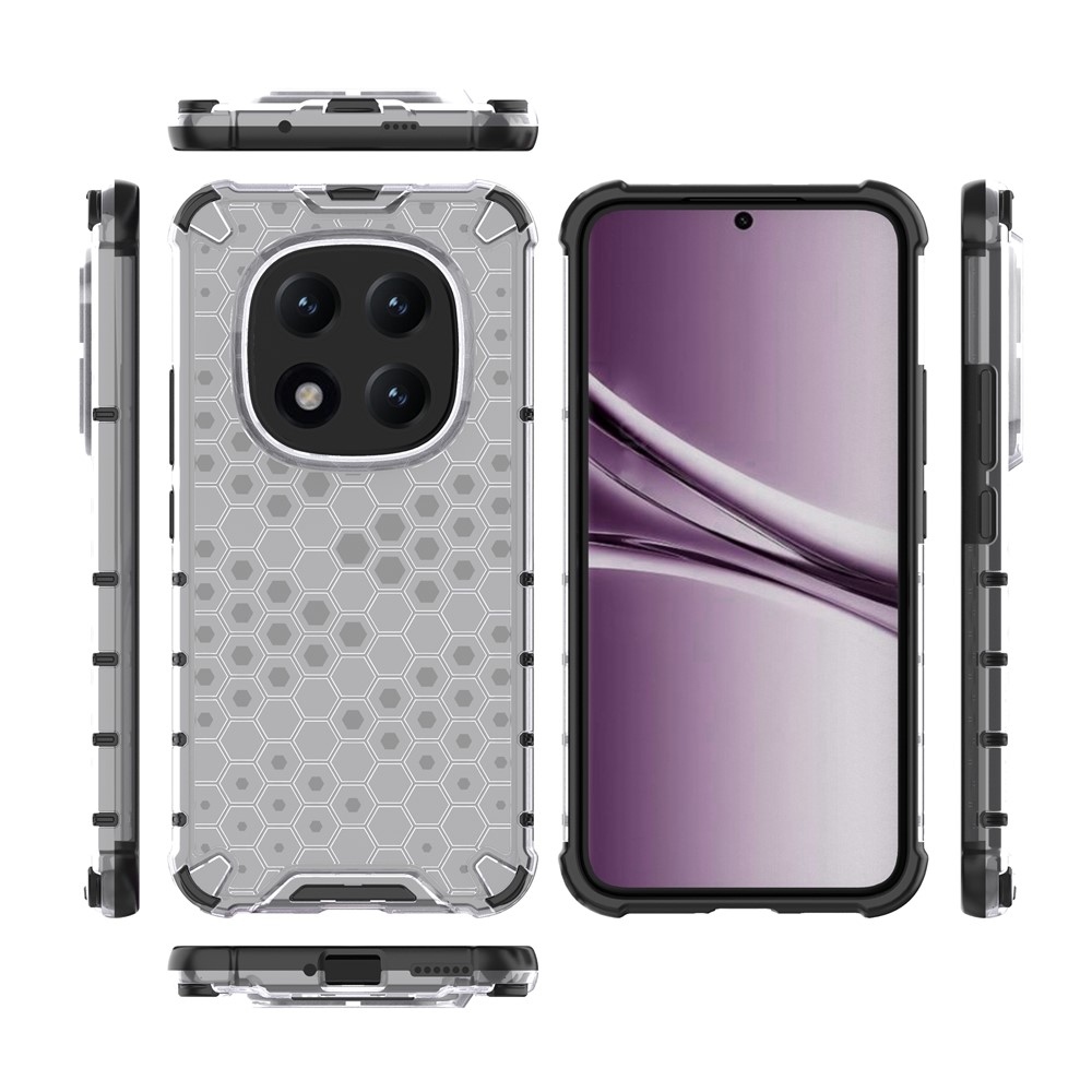 Mézédes tartós borítás Xiaomi Redmi Note 15 Pro+ 5G/Xiaomi Poco M8 Pro 5G - szürke