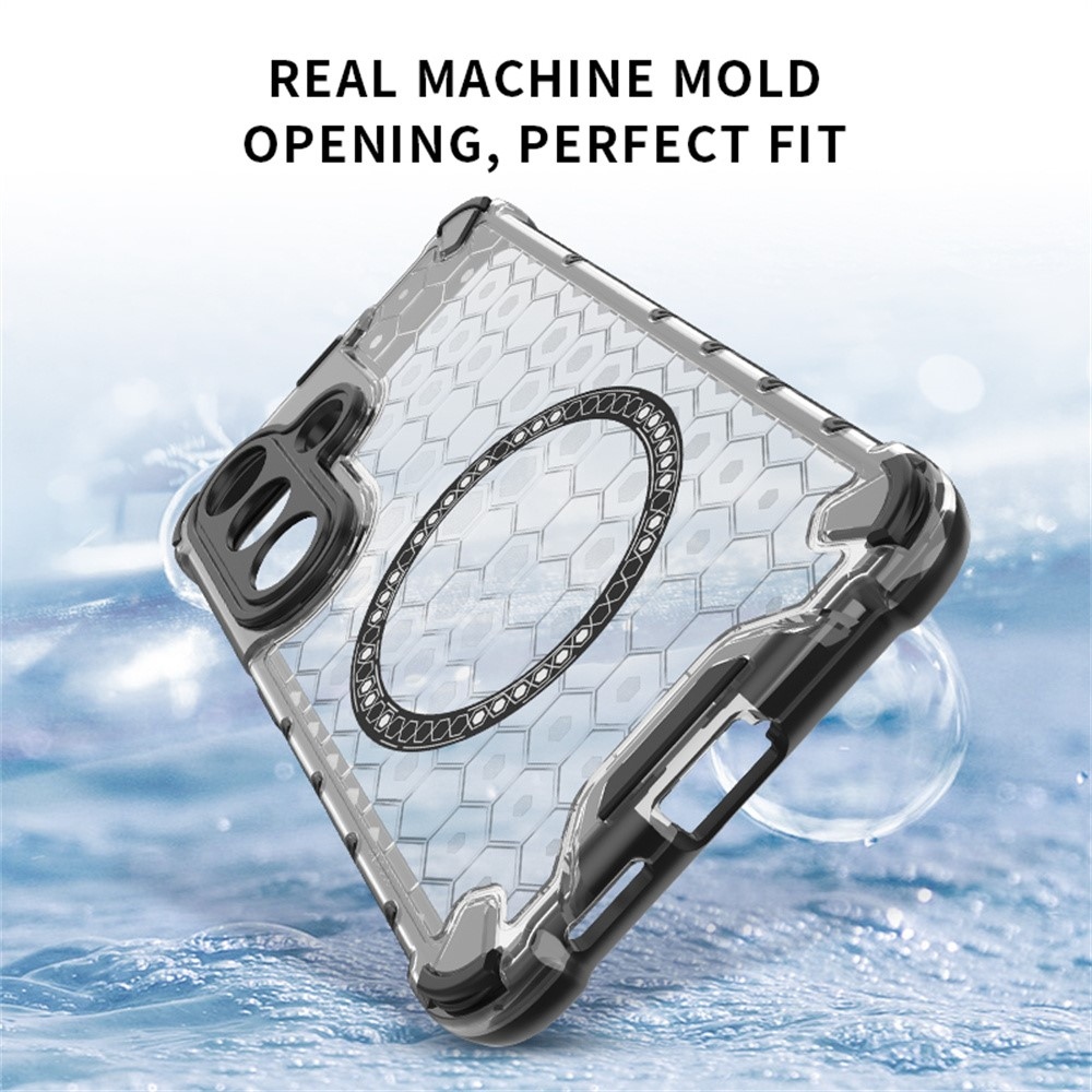 Mézédes tartós védőburkolat MagSafe-val Samsung Galaxy S26/S26 Pro készülékre - átlátszó