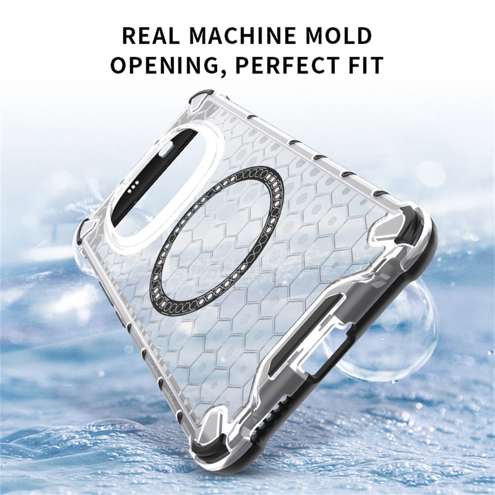 Mézédes, tartós védőburkolat MagSafe-vel a Xiaomi Poco M8 5G/Note 15 5G készülékhez - átlátszó