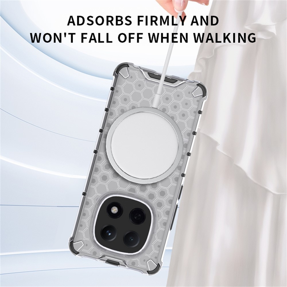 Mézédes, tartós védőburkolat MagSafe-vel a Xiaomi Poco M8 5G/Note 15 5G készülékhez - átlátszó