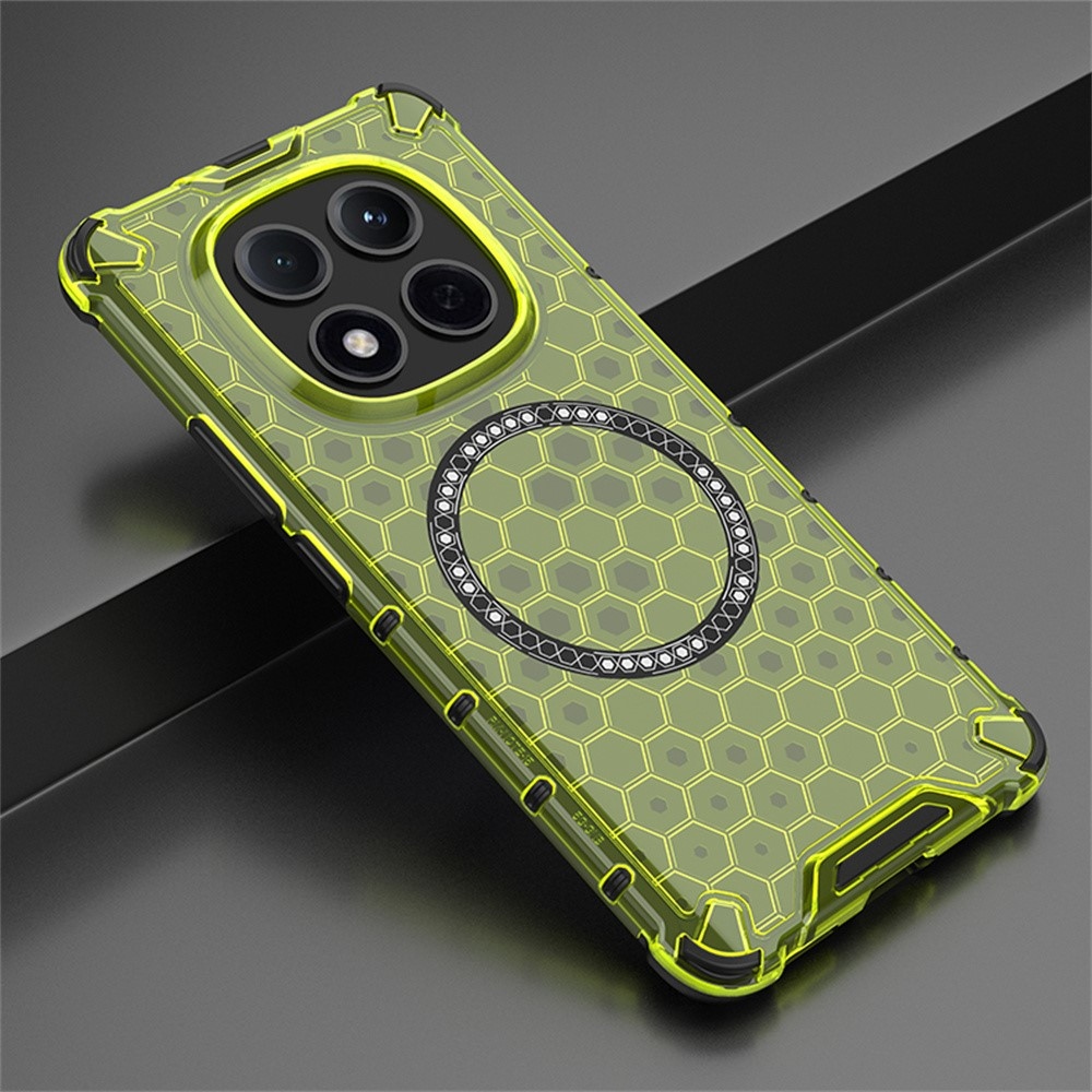 Méz tartós burkolat MagSafe-rel a Xiaomi Redmi Note 15 Pro 5G-re - zöld