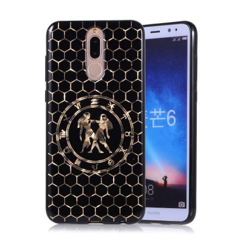 Horoszkóp szilikon tok Huawei Mate 10 Lite készülékhez - Gemini