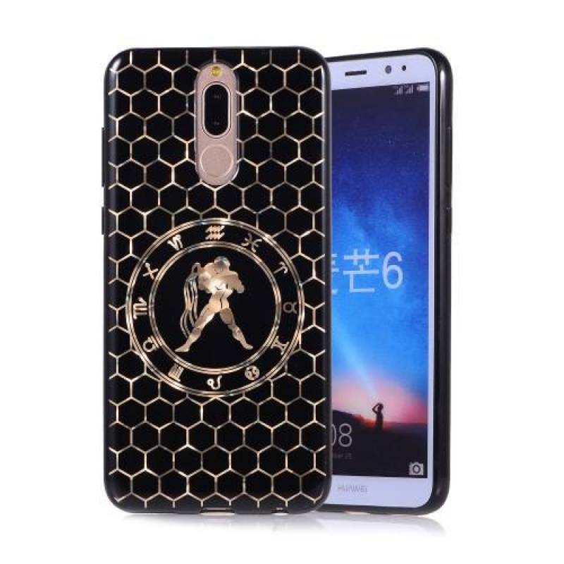 Horoszkóp szilikon tok Huawei Mate 10 Lite készülékhez - Vízöntő