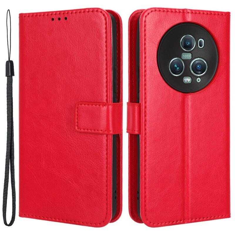 Lovas könyv tok Honor Magic 5 Pro 5G - piros