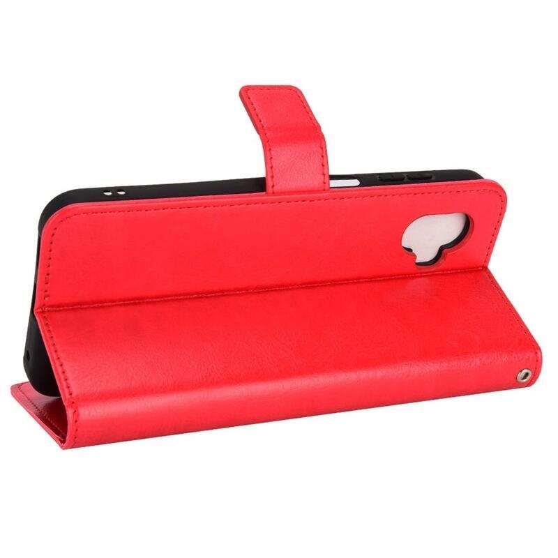 Őrült könyv tok Samsung Galaxy Xcover 6 Pro készülékhez - piros