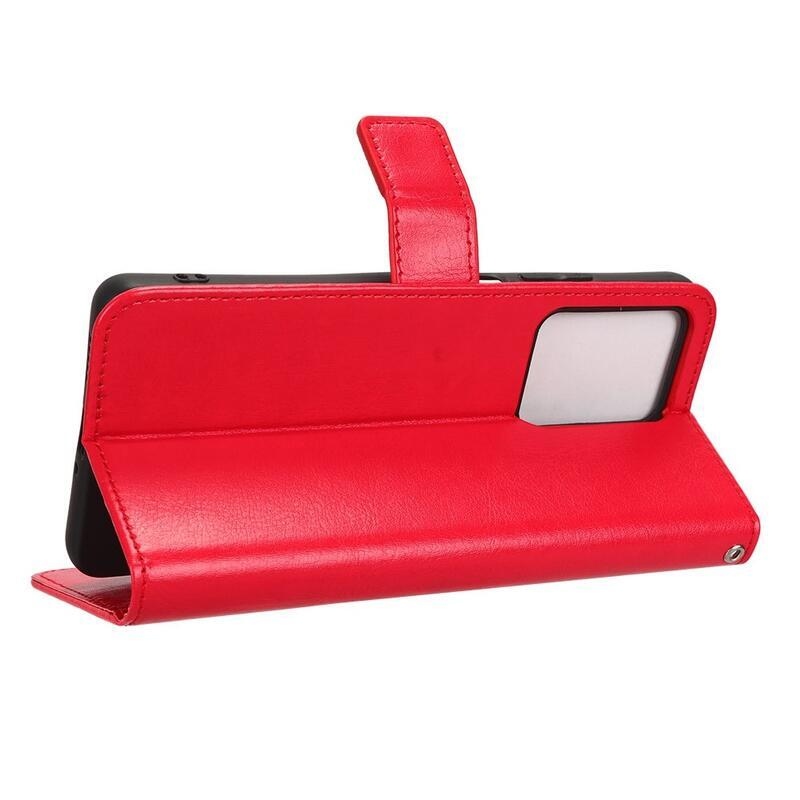 Lókönyv tok a Xiaomi Redmi Note 12 Pro 5G/Poco X5 Pro 5G számára - piros