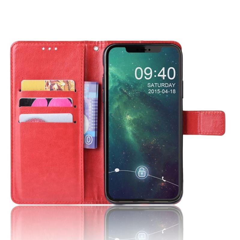 Ló PU bőr pénztárca tok iPhone 12 Pro Max 6,7