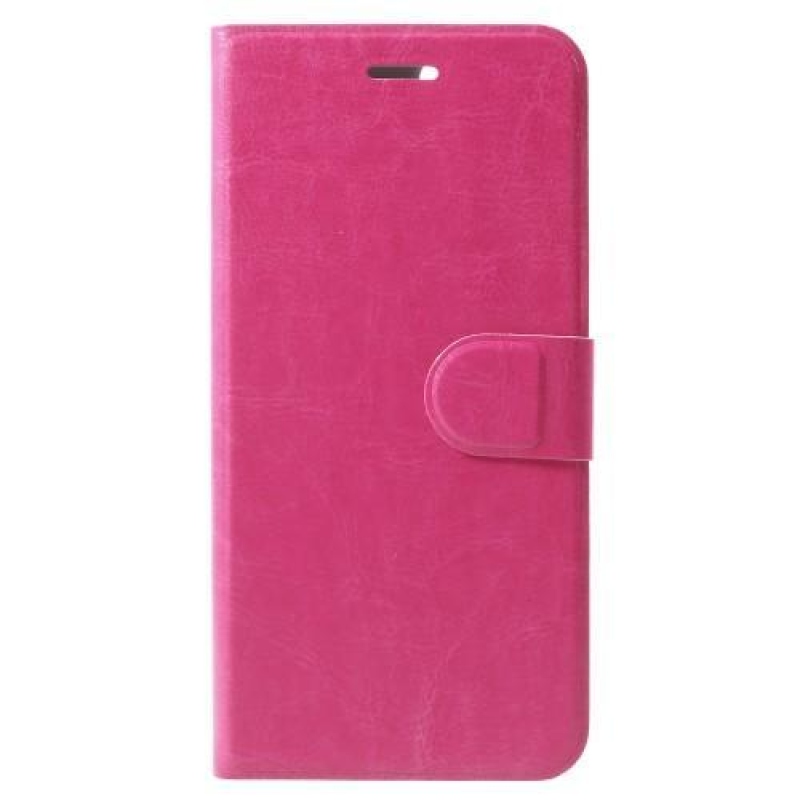 Ló PU bőr tok a Honor 7X-hez - rózsaszínű