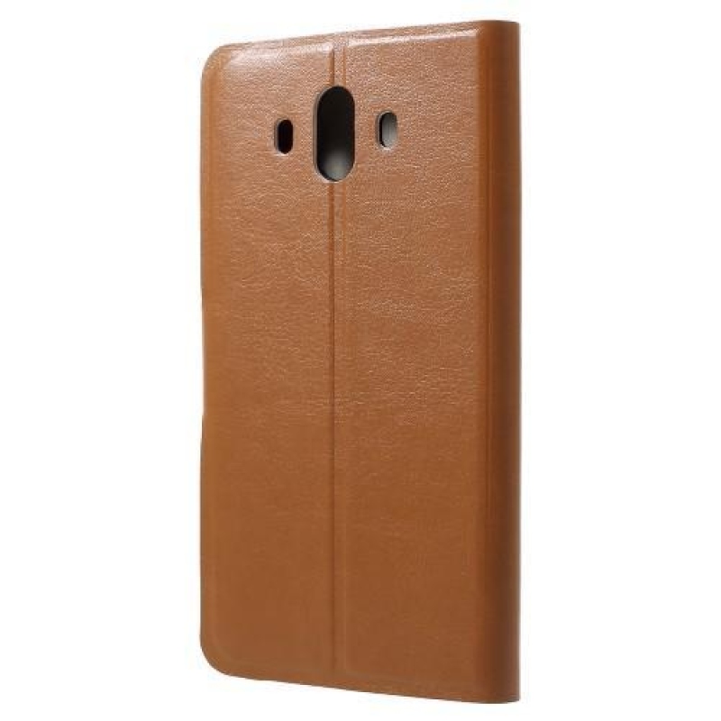 Ló PU bőr tok a Huawei Mate 10 készülékhez - barna