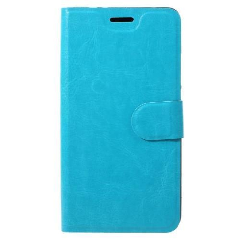 Ló PU bőr tok a Huawei Mate 10 készülékhez - kék