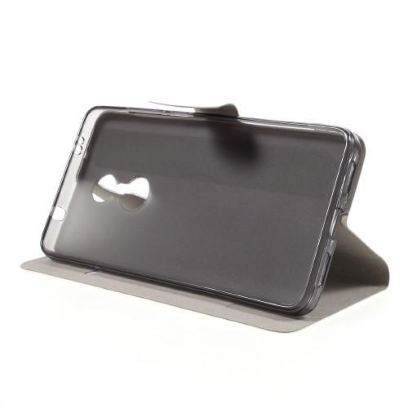 Ló PU bőr tok a Xiaomi Redmi Note 4X-hez - fehér