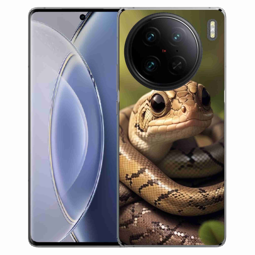 Zselés borítás mmCase a Vivo X90 Pro-hoz - kígyó 1