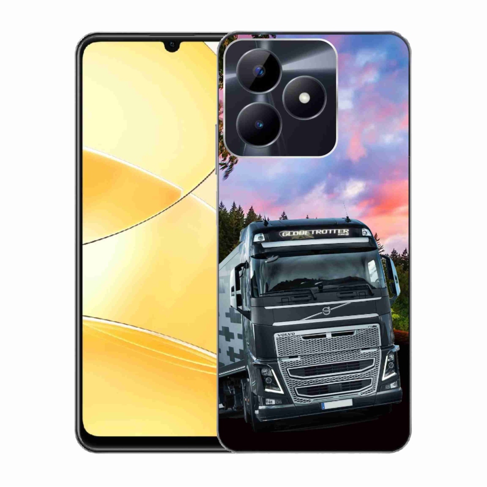 Zselés borítás mmCase a Realme C51/C53 készülékhez - teherautó 2