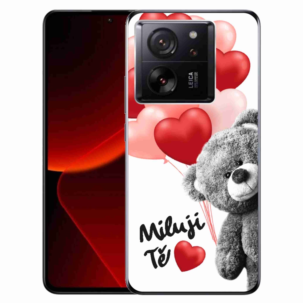 Gél borítás mmCase a Xiaomi 13T/13T Pro számára - I love you