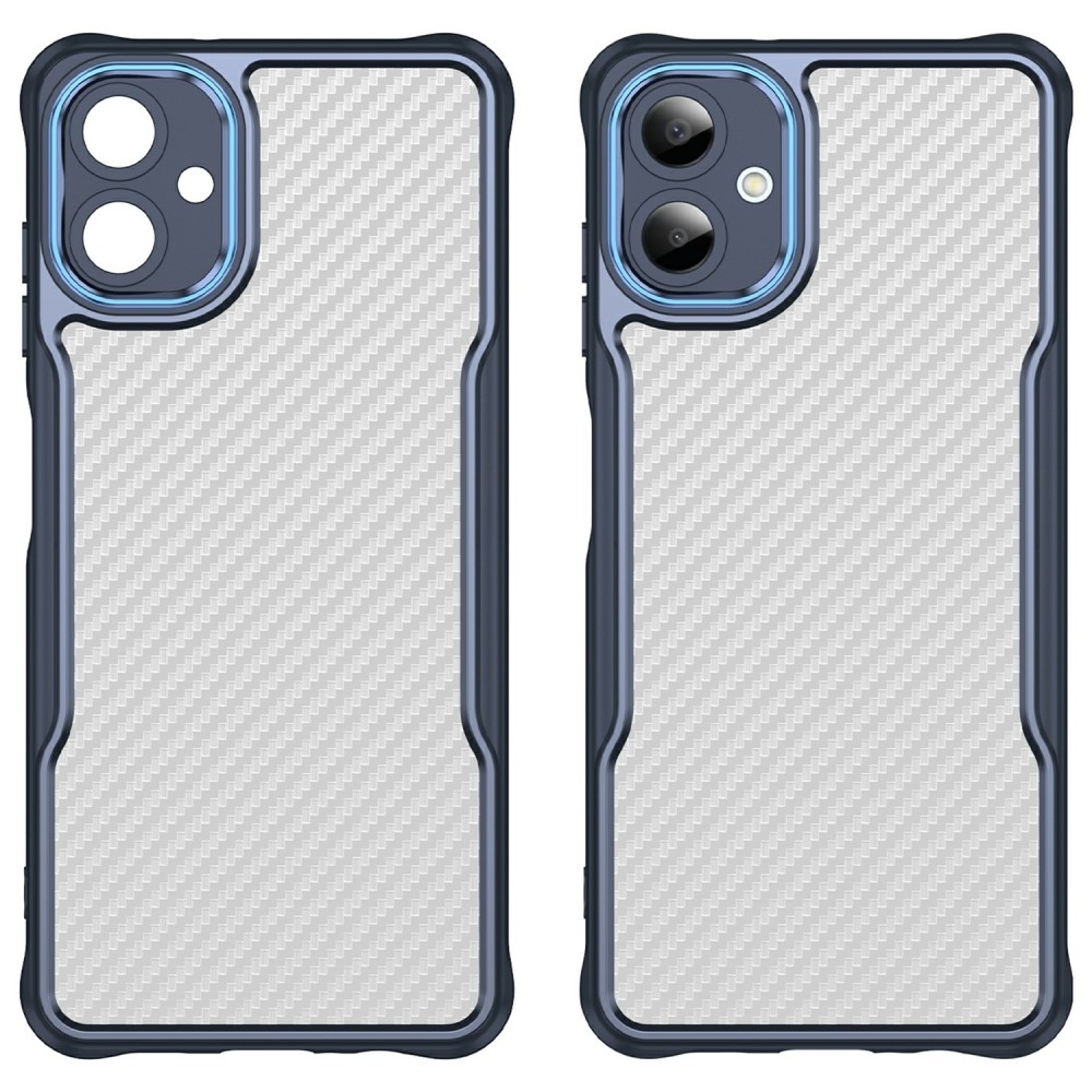 Textúrák tartós borító Samsung Galaxy A06 4G készülékhez - kék