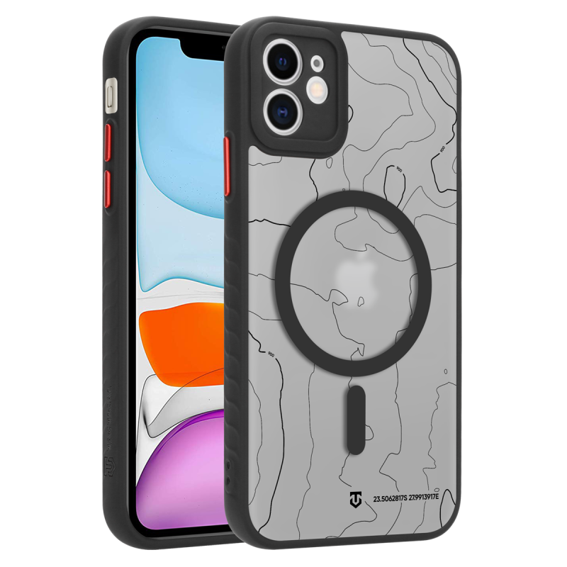 Tactical MagForce Warthog tok az Apple iPhone 11-hez, Asphalt színben