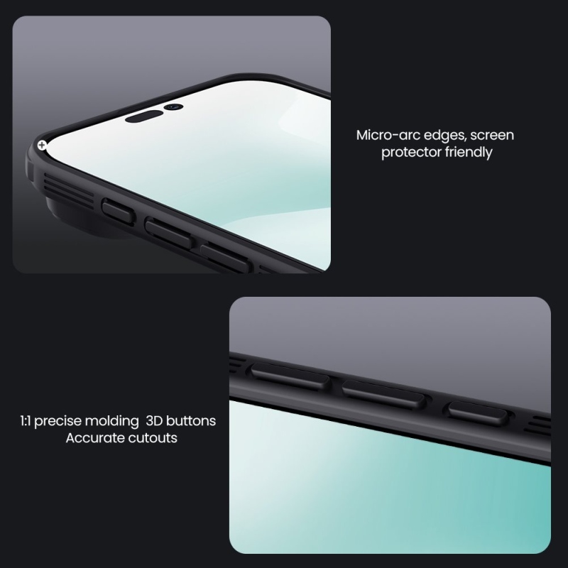 Nillkin CamShield PRO mágneses hátlap Apple iPhone Air készülékhez Fekete