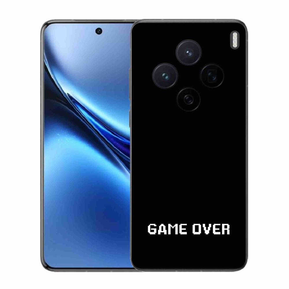 Gél borító mmCase a Vivo X200 5G készülékhez - játék fekete háttérrel