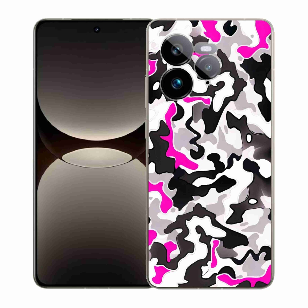 Gél borítás mmCase a Realme GT 7 Pro 5G számára - álcázó minta 5