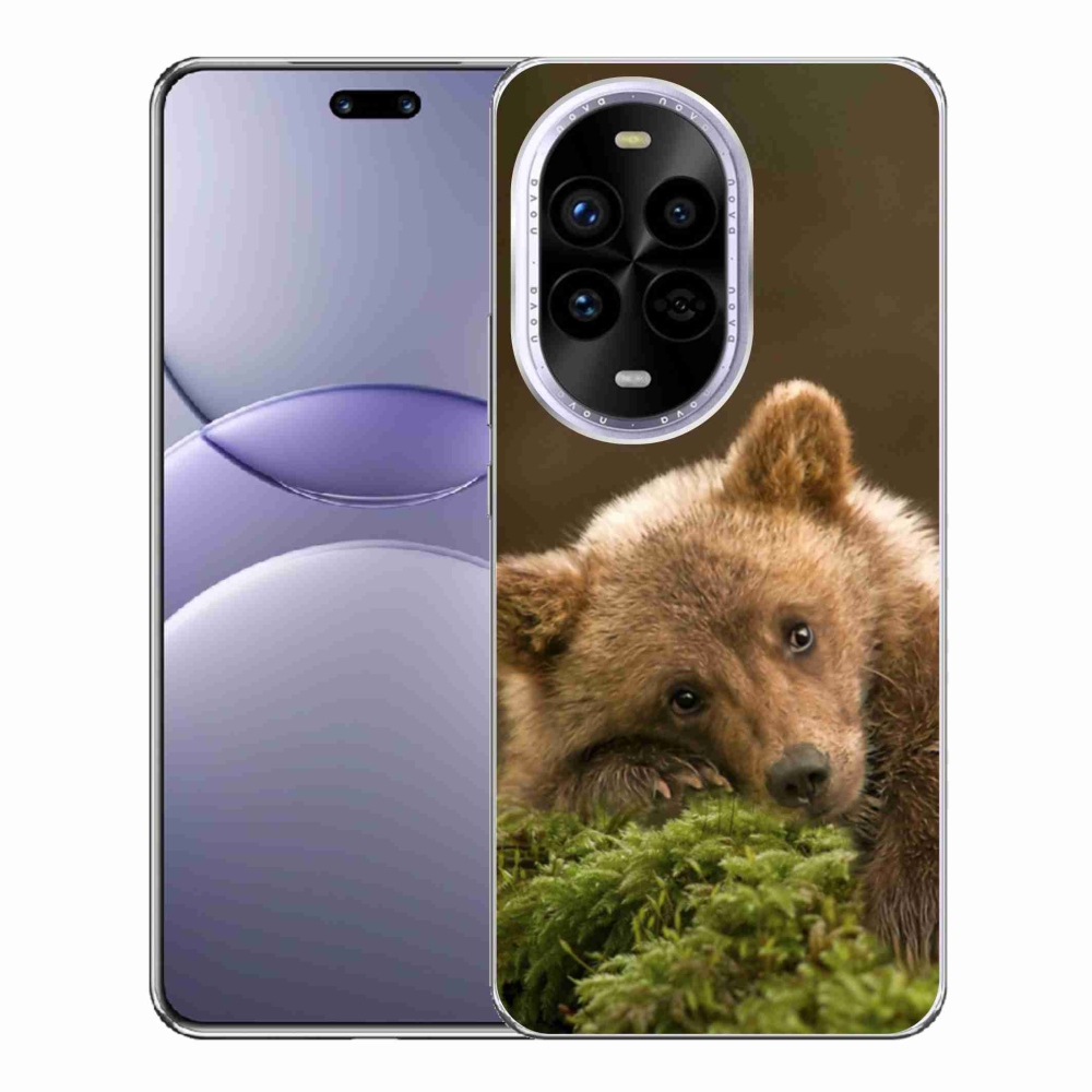 Gél borítás mmCase a Huawei Nova 13 Pro 5G számára - medve