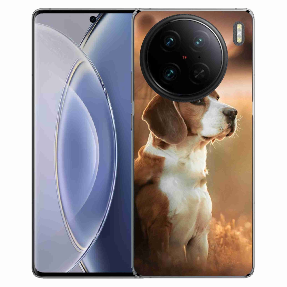 Gél védőburkolat mmCase a Vivo X90 Pro készülékhez - bézs színű