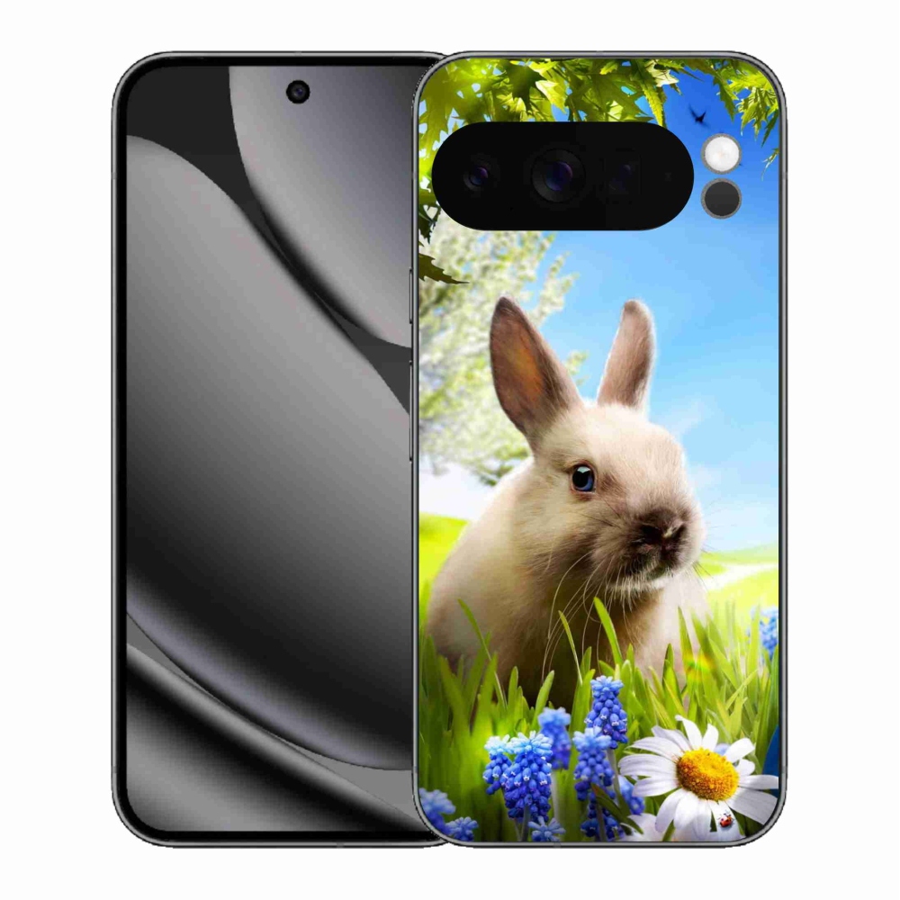 Zselés borítás mmCase a Google Pixel 10 Pro XL számára - nyuszi