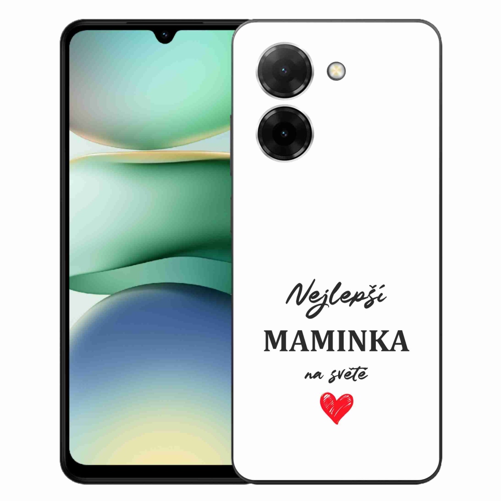 Gél borítás mmCase a Xiaomi Redmi A5 (173.45x79.35x8.45mm) - legjobb anya 1 fehér háttérrel