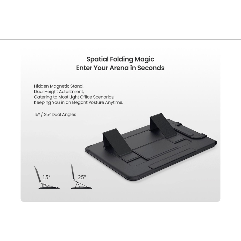 Nillkin Versatile Pro 14,2-es laptop tok, fekete