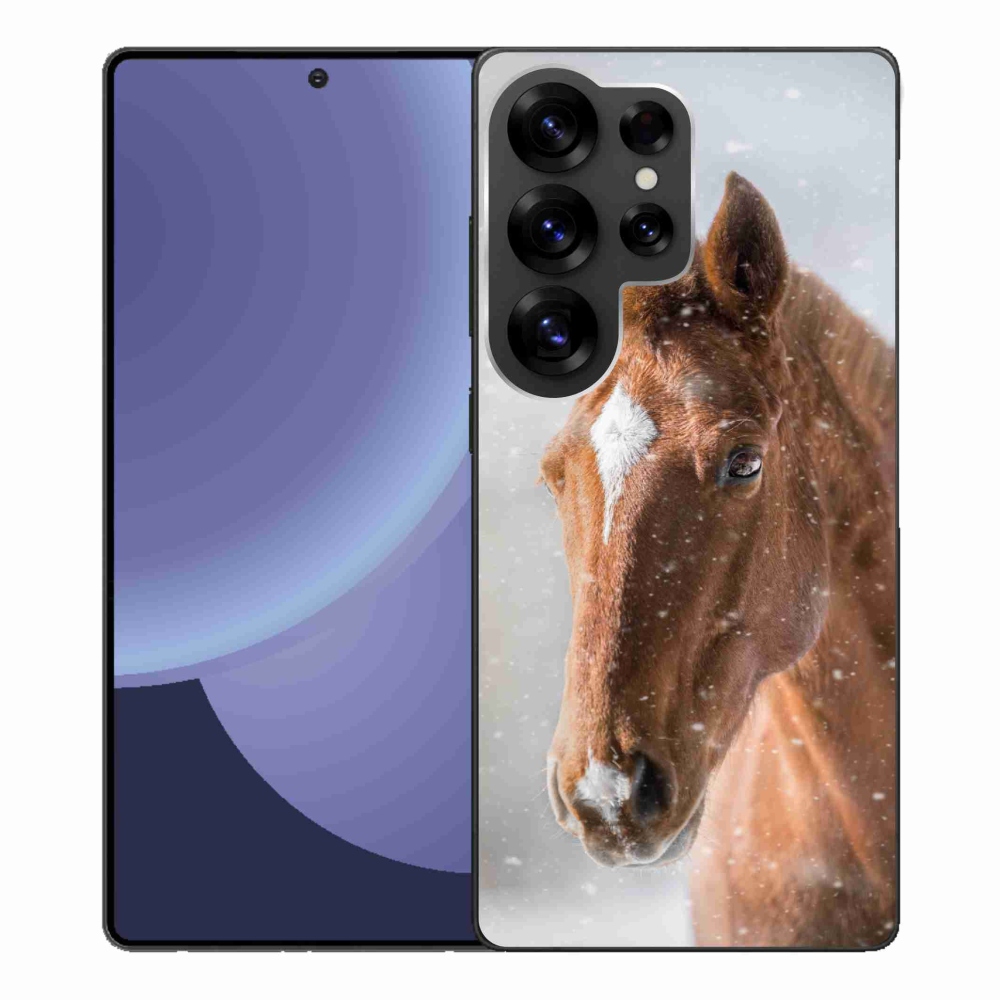 Zselés borítás mmCase Samsung Galaxy S25 Ultra - barna ló 2