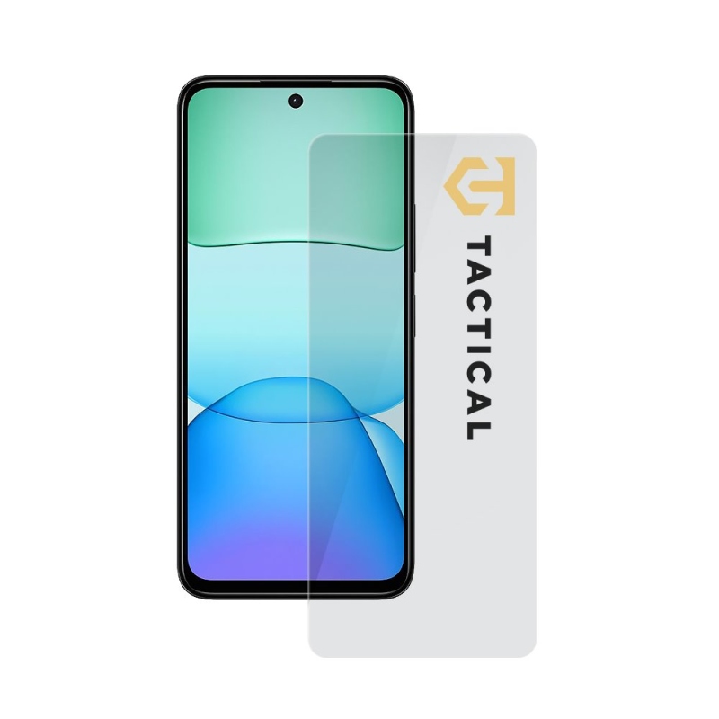 Taktikai üvegpajzs 2.5D üveg a Xiaomi Redmi 13 4G számára Clear