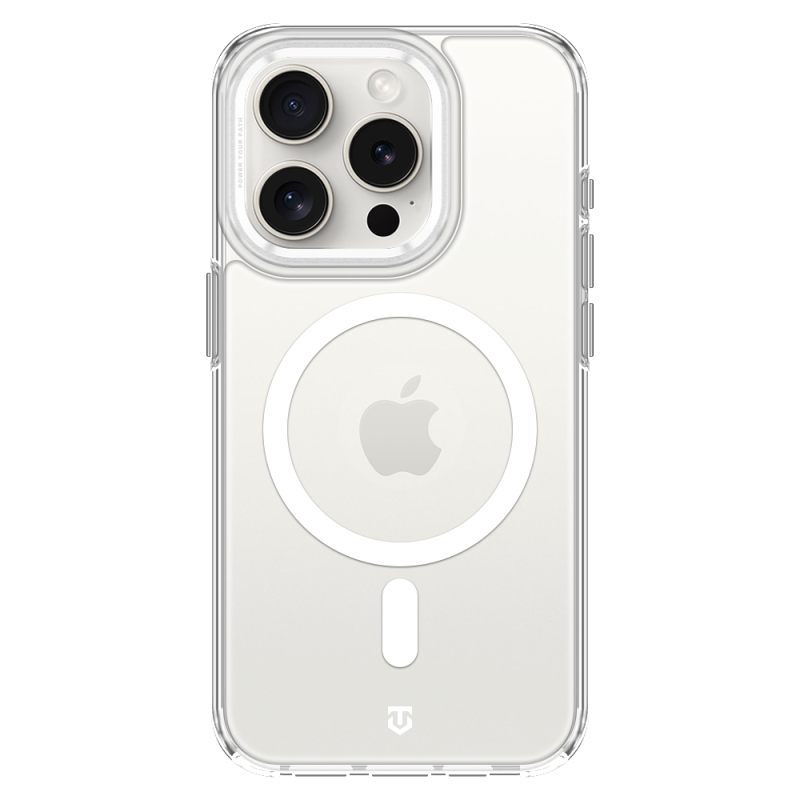 Tactical MagForce 2.0 tok az Apple iPhone 15 Pro-hoz, ezüst színben