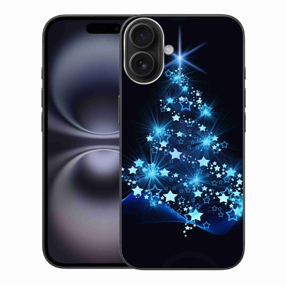 Gél borítás mmCase iPhone 16 Plus készülékhez - karácsonyfa