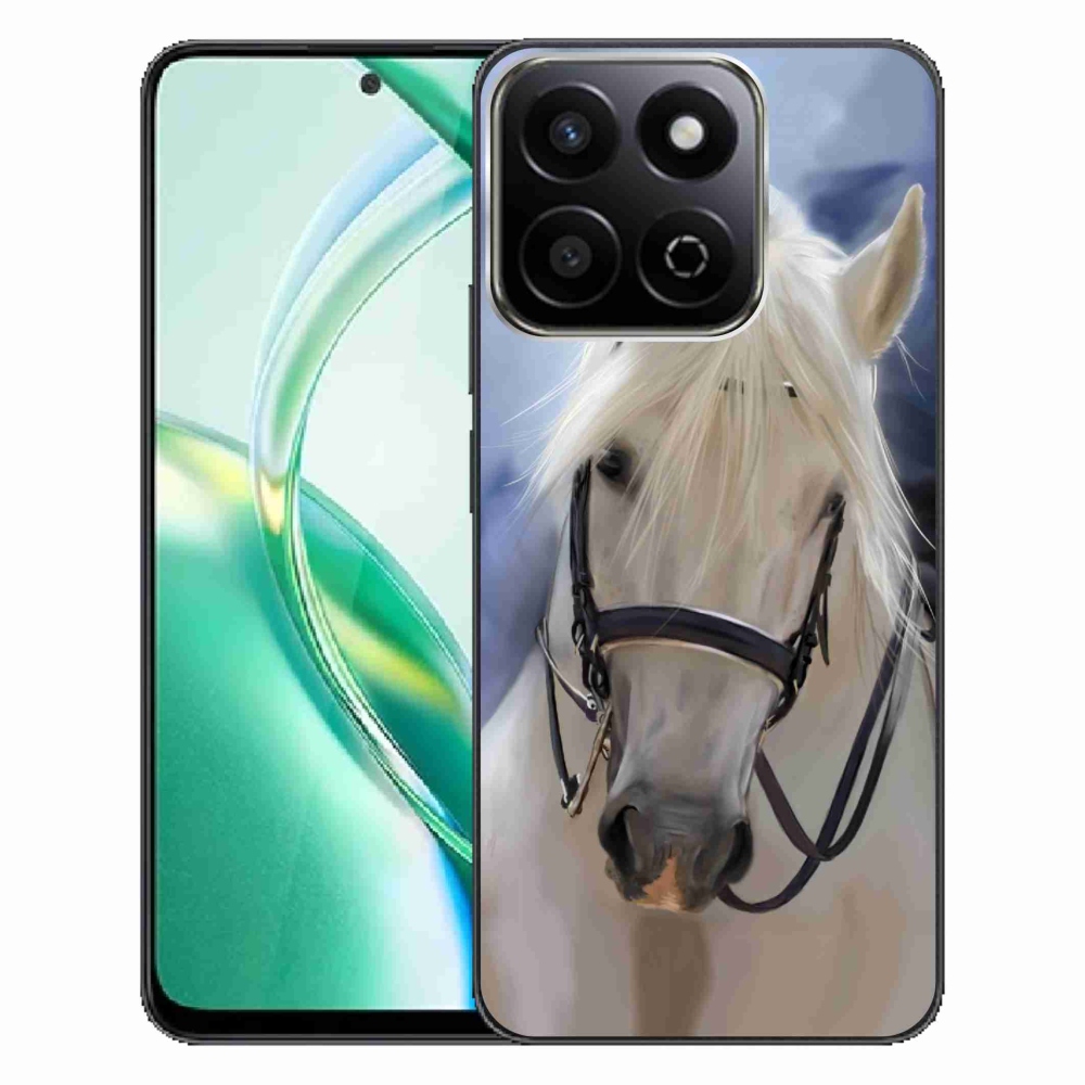 Zselés borítás mmCase a Honor 200 Smart 5G készülékhez - fehér ló