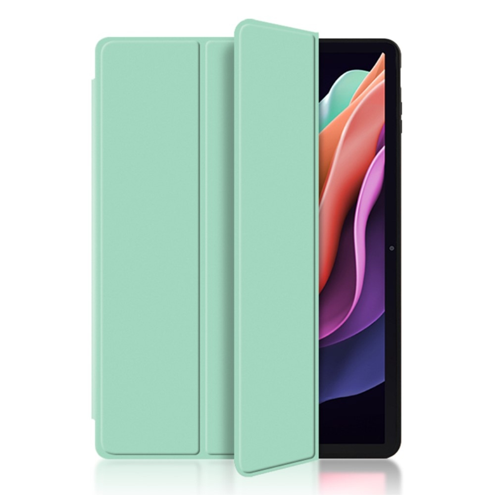 Állvány intelligens záró tok Lenovo Tab P11 (2nd Gen) - világoszöld