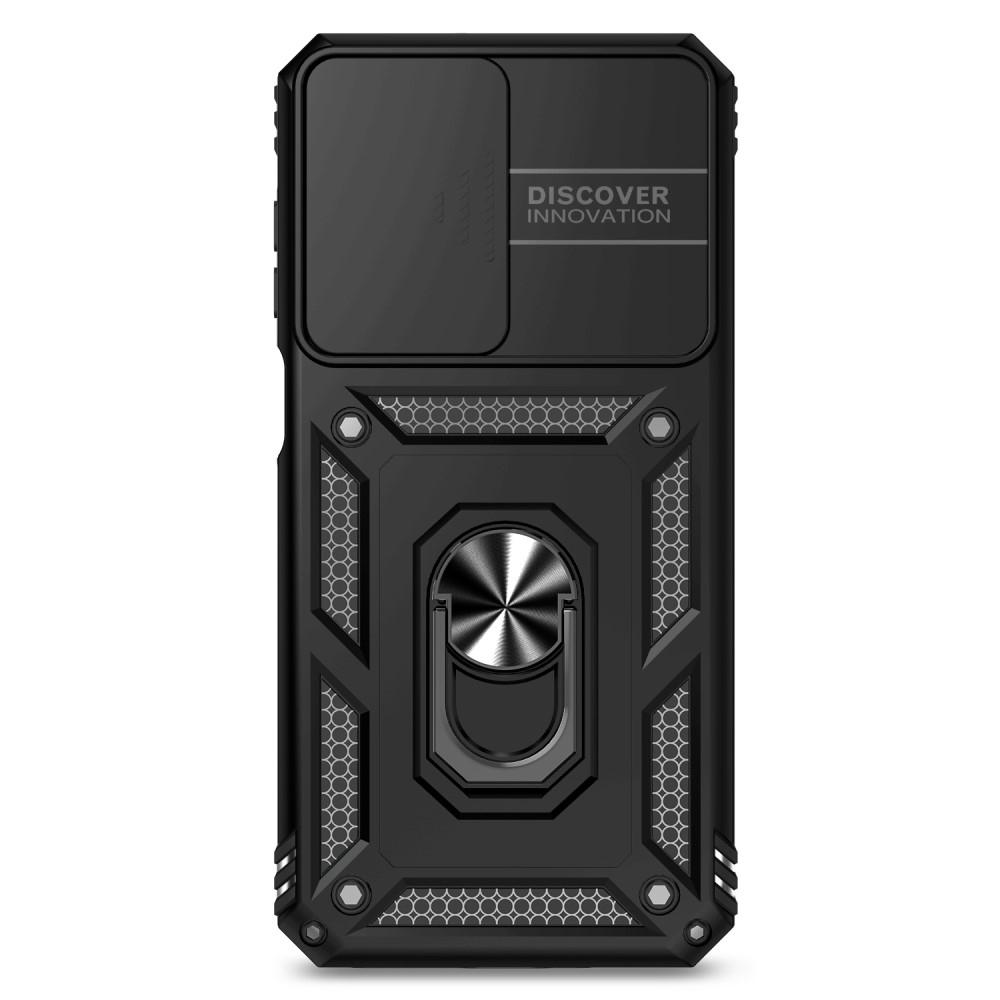 Gyűrűálló borítás Samsung Galaxy A26 5G készülékhez - fekete