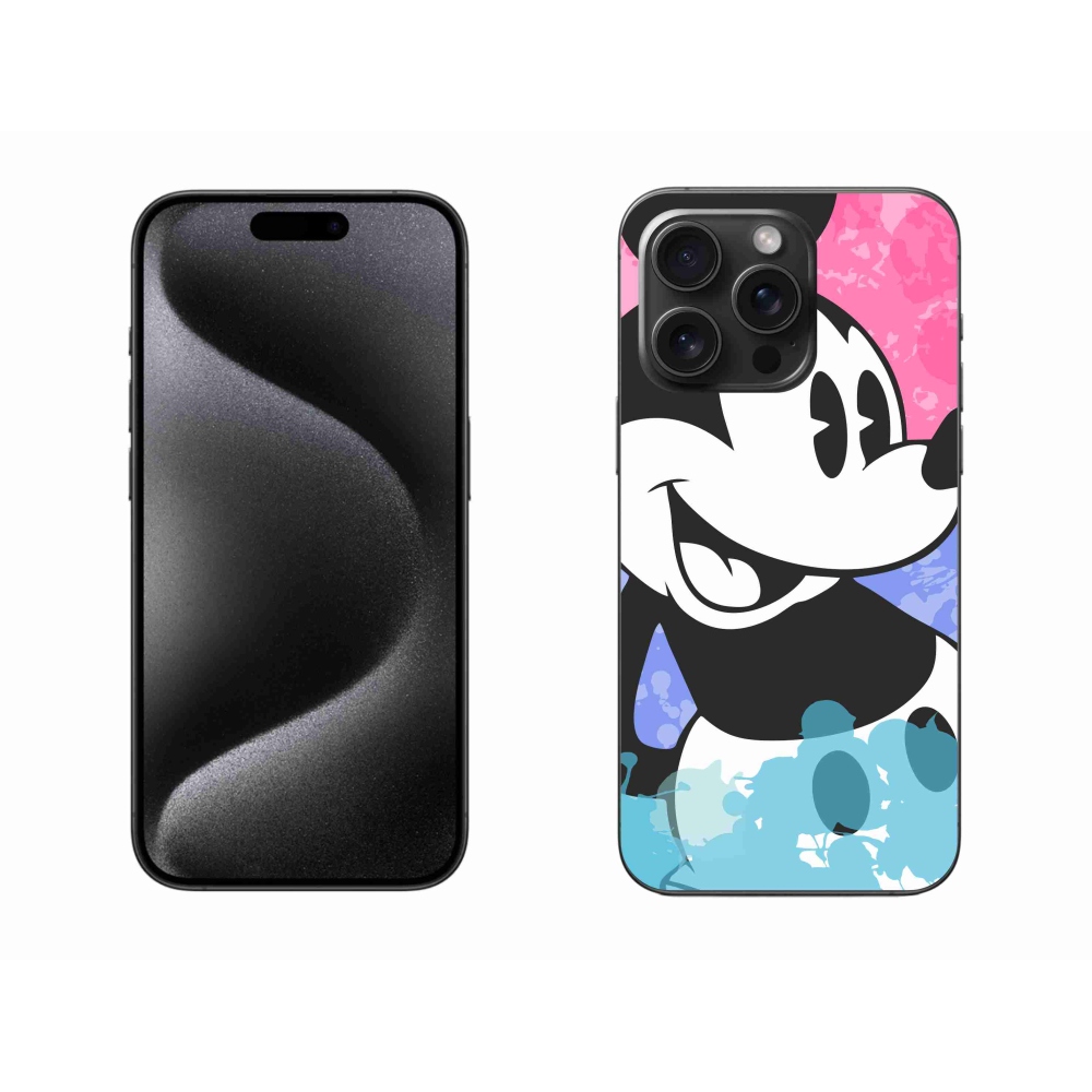 Zselés borítás mmCase iPhone 15 Pro Max készülékhez - mickey mouse