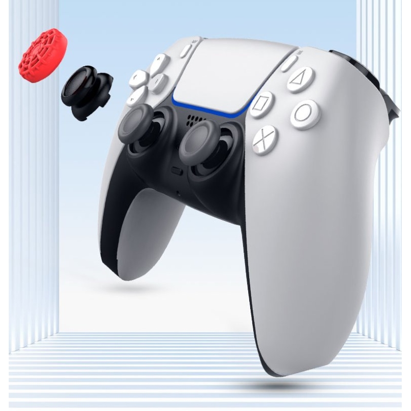 iPega P5029 Szilikon vezérlőpálca borítók PS5/PS4 4db piros/kékhez