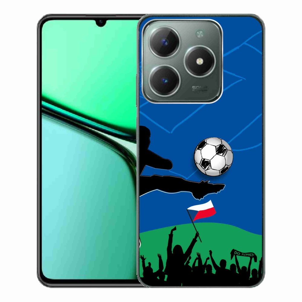 Gél borítás mmCase a Realme C61 készülékhez - futball rajongóknak