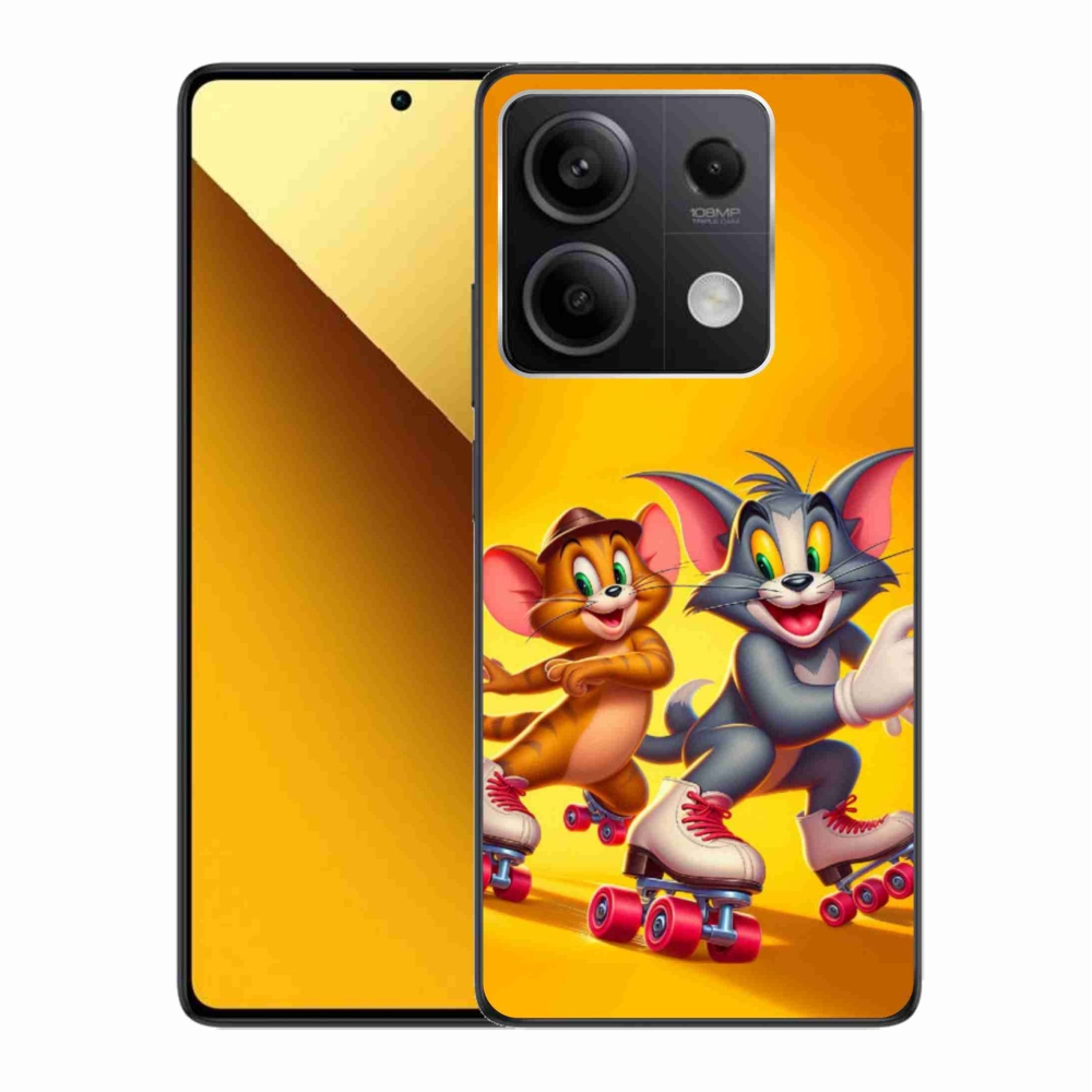 Gél borítás mmCase a Xiaomi Redmi Note 13 5G-hez - tom a jerry