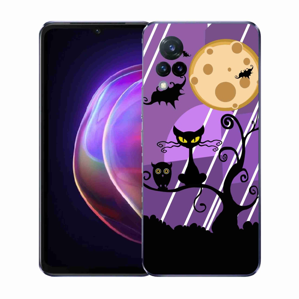Gél borító mmCase a Vivo V21 4G/5G készülékhez - halloween