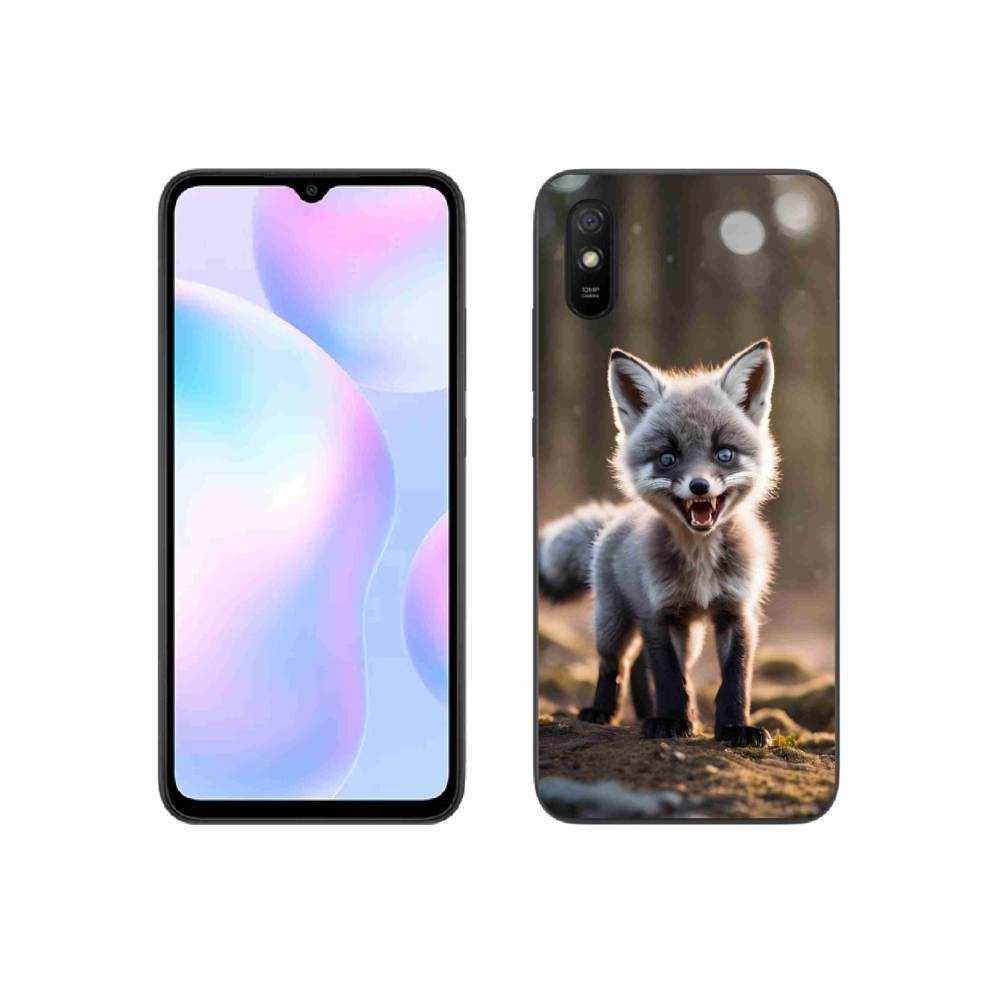Gél borítás mmCase a Xiaomi Redmi 9AT-hoz - angry fox